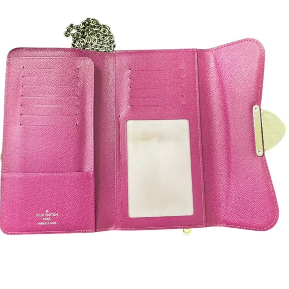 Louis Vuitton | Cassis Epi Eugenie Portefeuille Trifold Wallet - Picture 4 of 13